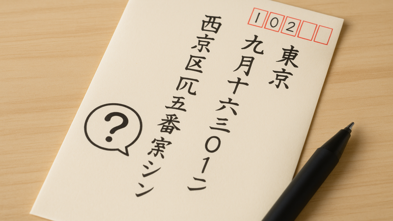 4.住所縦書き郵便番号でよくある疑問と解決法