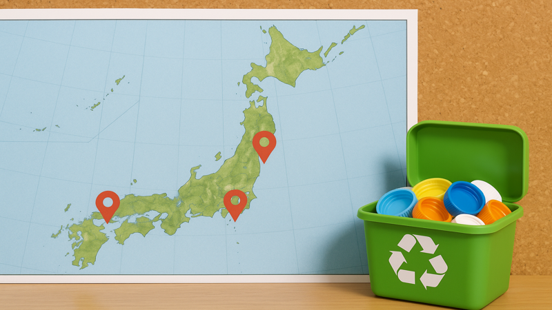 2.全国の主要スーパーでのキャップ回収実施店舗一覧