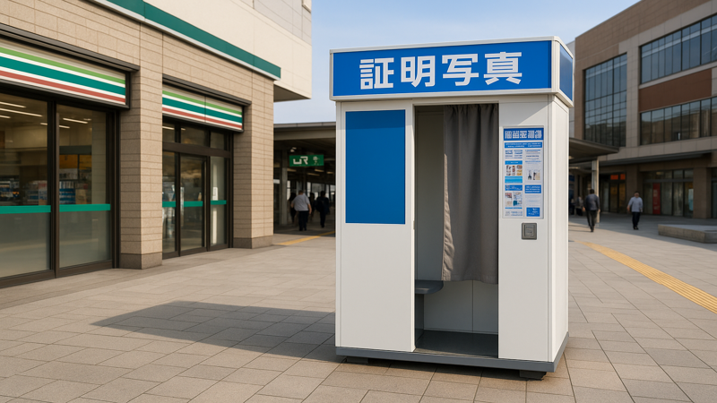 2.証明写真機ボックスが設置されている主要な場所