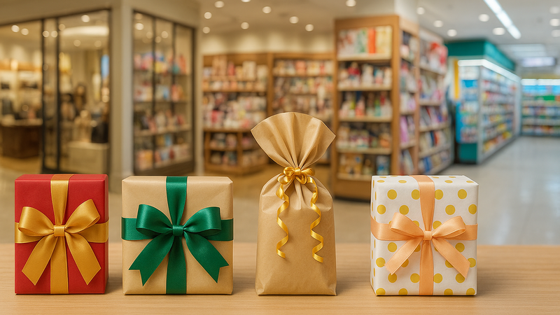 1.持ち込みでラッピングしてくれる店の種類と特徴