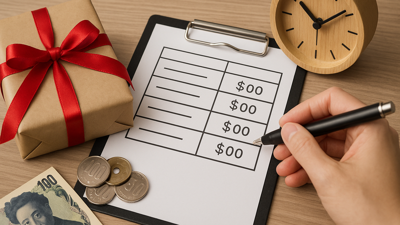 3.持ち込みラッピングの料金相場と注意点