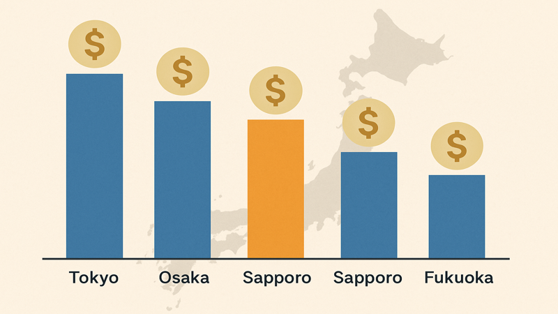 2.主要都市のタクシー10分料金比較
