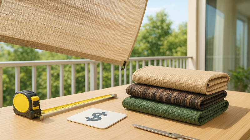 1.ニトリのサンシェード ベランダの基本知識と選び方