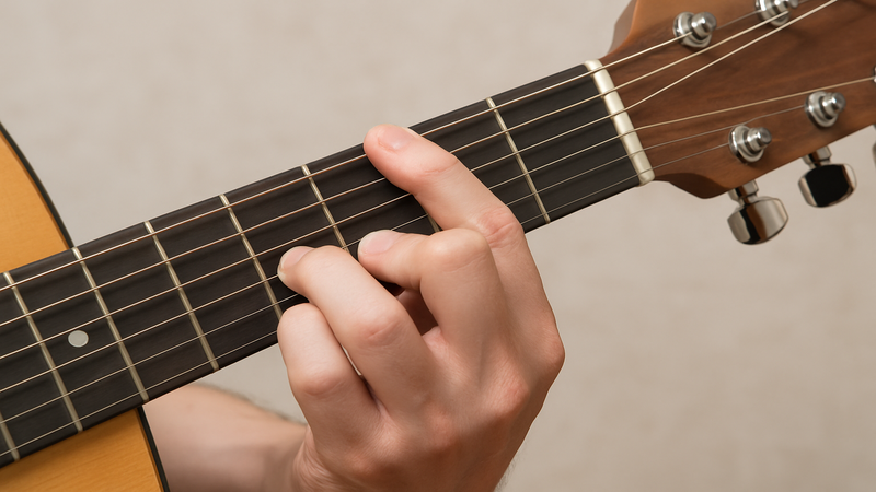 2.Bコード代用の基本パターンと簡単な押さえ方