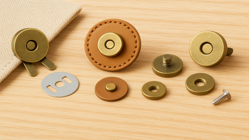 1.マグネットボタンを後付けで縫わずに取り付ける方法