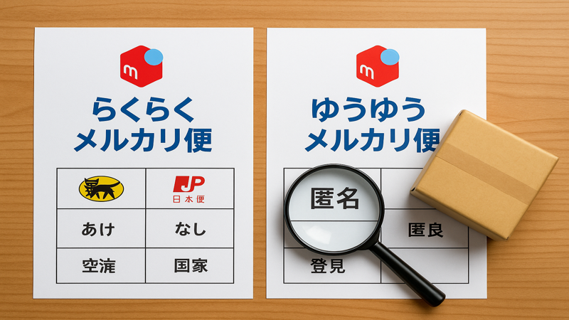 1.メルカリ発送方法の基本を知ろう