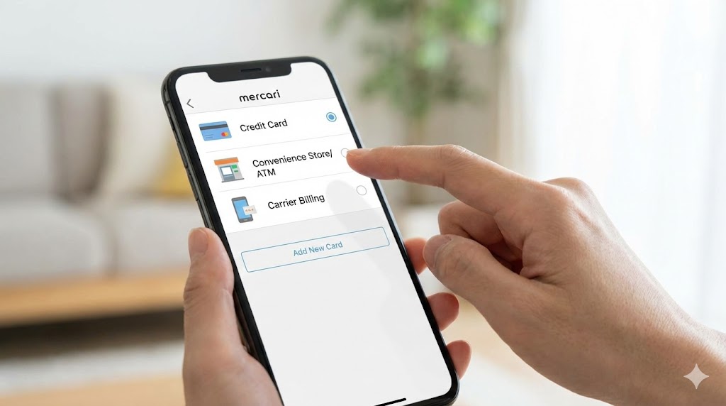 4.メルカリの支払い方法を設定・変更する手順