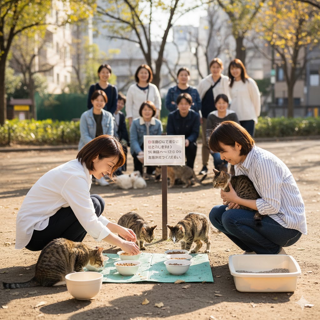 2. 地域猫活動と無責任な餌やりの決定的な違い