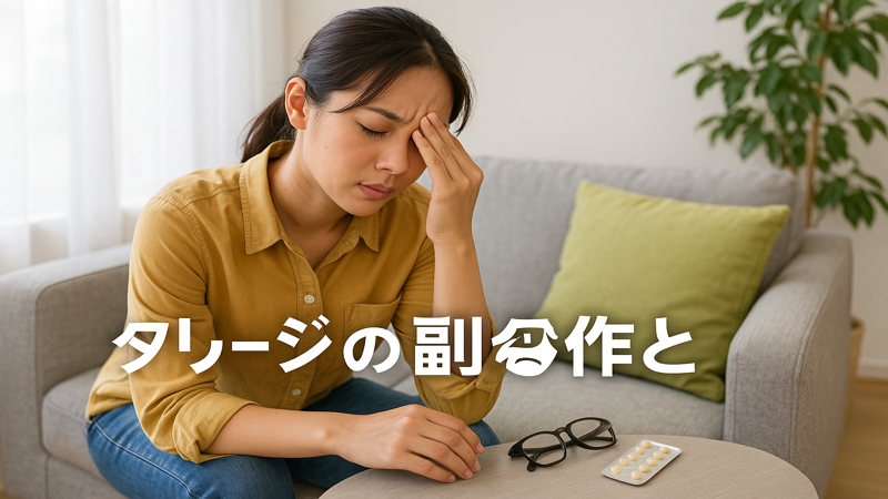 2.タリージェの主な副作用と対処法