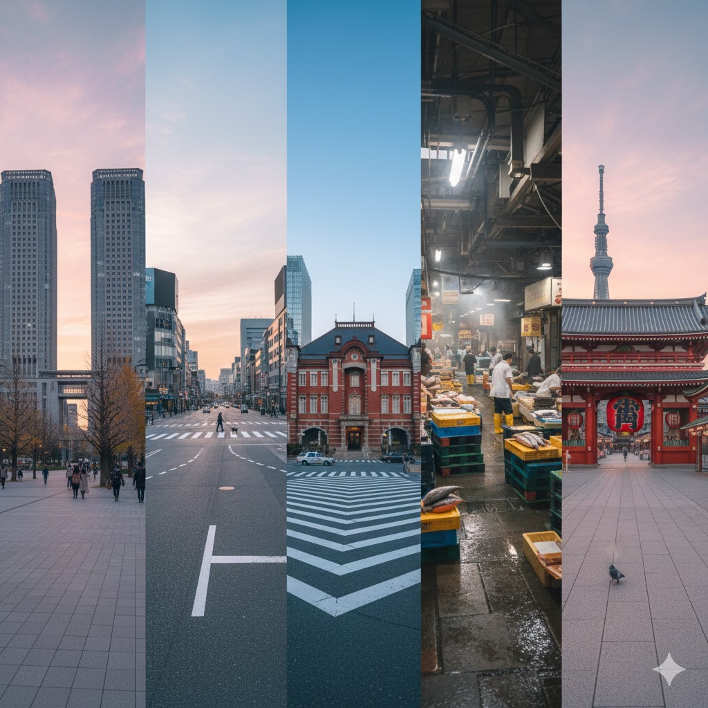 2.東京の早朝暇つぶし【エリア別おすすめスポット】