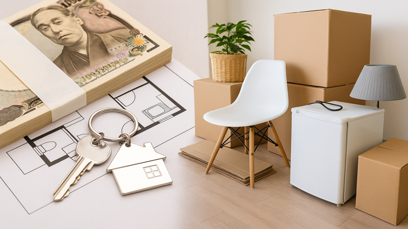 4.一人暮らしを始める際の初期費用シミュレーション