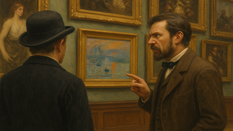 1.印象派が反対された理由と時代背景