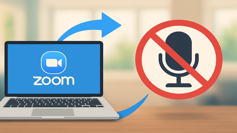 1.Zoomのオーディオに接続しないとはどういう意味か