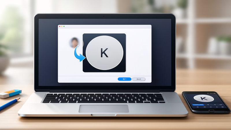 1.Zoomプロフィール画像を名前に変更する基本方法