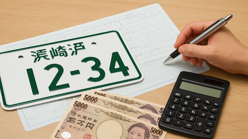 4.県外ナンバーを変更する手続きと費用