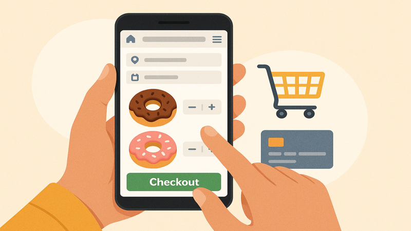 2.当日のモバイルオーダー注文手順