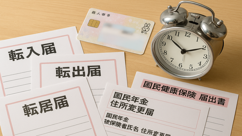 1.入籍後の手続きで14日の期限があるものとは