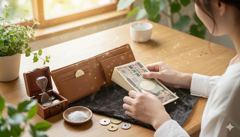 3.財布の使い始めに寝かせる正しい手順