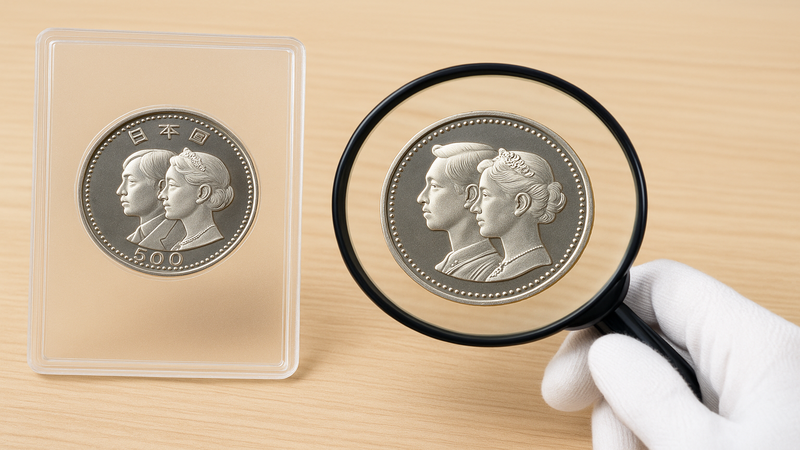 1.御成婚記念硬貨500円の基本情報と買取価格相場