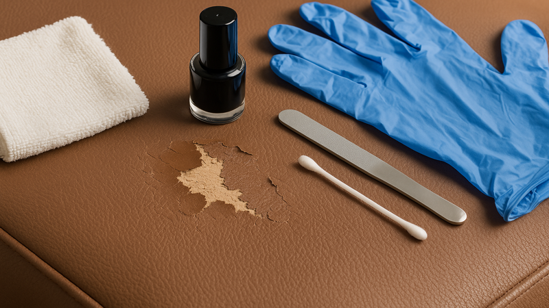 2.合皮剥がれのマニキュア補修方法【完全手順】