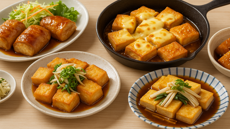 2.厚揚げレシピ人気の簡単・時短料理10選