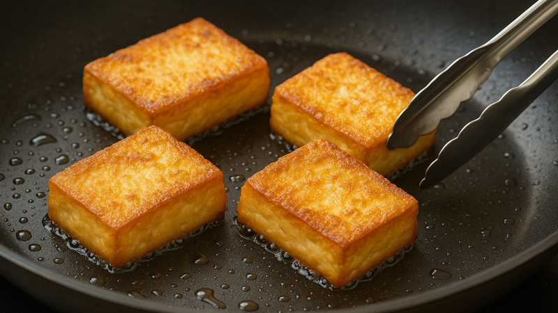 2.厚揚げをカリカリに焼くコツと基本テクニック