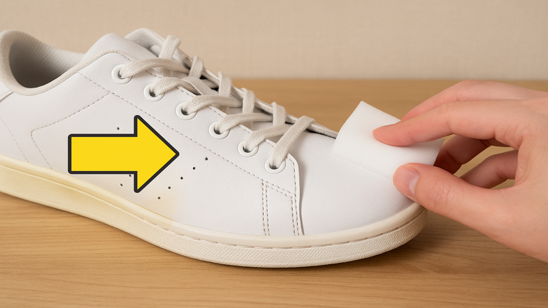 4. 白スニーカーの黄ばみ落としと予防対策