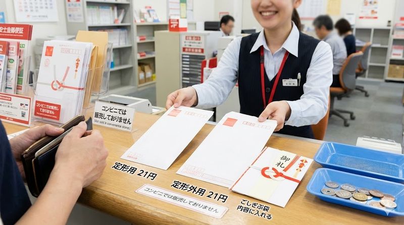 2.現金書留専用封筒の購入方法と種類・サイズ