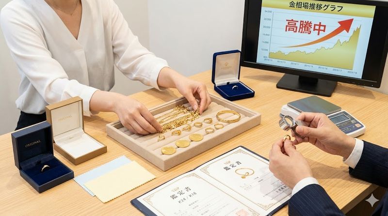 3.金を高く売るためのコツとタイミング