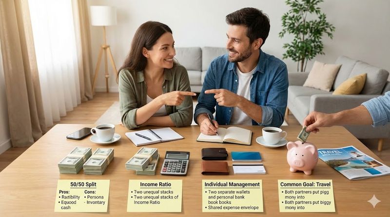 2.同棲カップルのボーナス分担方法