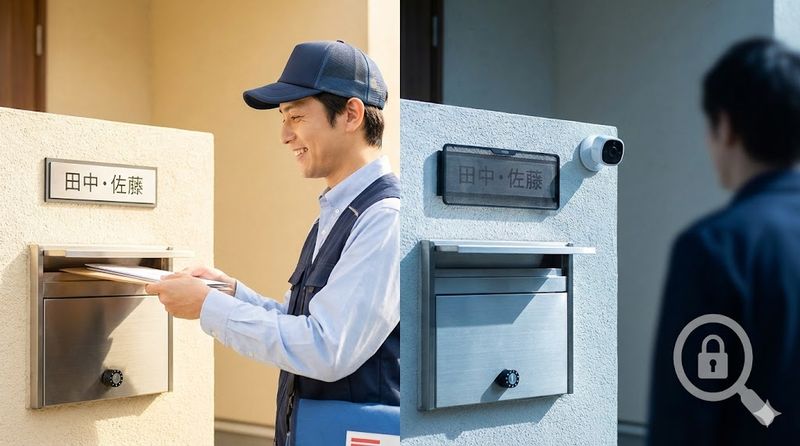 3.ポストに名前を書くメリットとデメリット