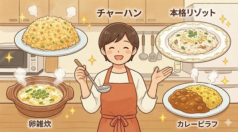 3.固いご飯を美味しく活用するアレンジレシピ