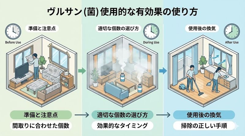 2.アパートでバルサンを効果的に使う方法
