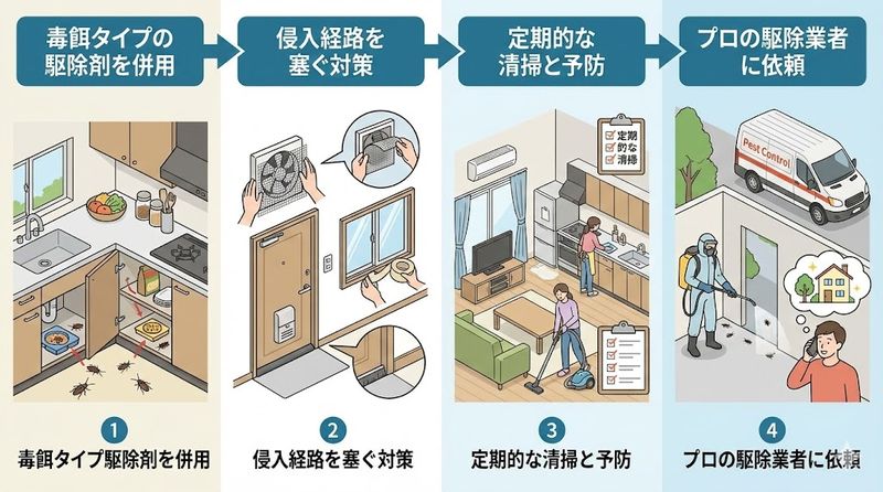 3.アパートの害虫対策でバルサンより効果的な方法