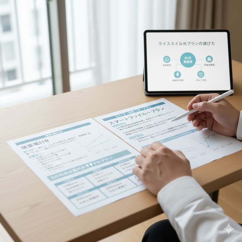 2.九州電力プラン一人暮らしの選び方｜従量電灯B vs スマートファミリープラン