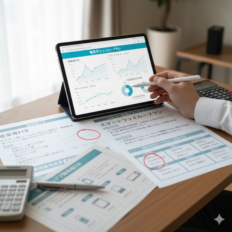 3.九州電力プラン一人暮らしの電気代シミュレーション