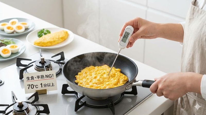 3.賞味期限切れ3日の卵を安全に食べる加熱方法