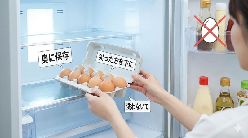 4.卵を長持ちさせる正しい保存方法