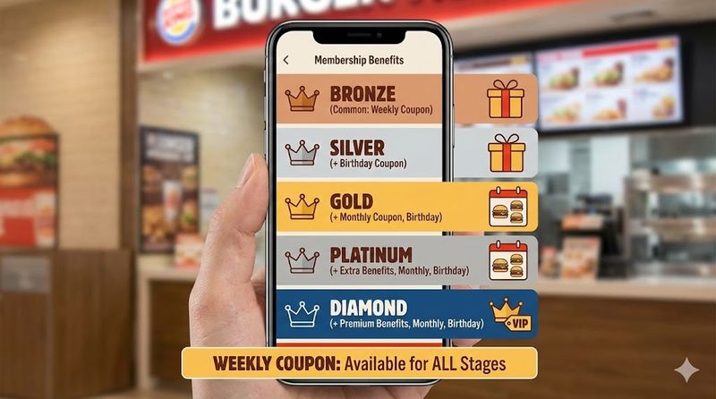 4.各ステージで得られる特典とクーポンの種類