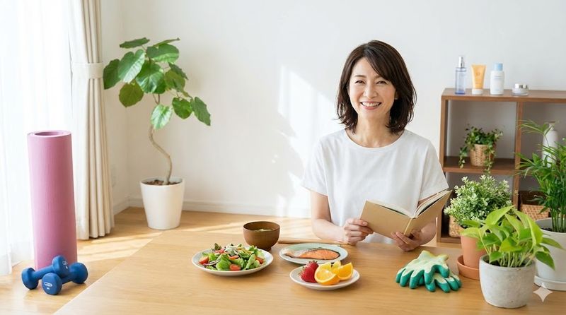 4.45歳女性が若く見えるための対策