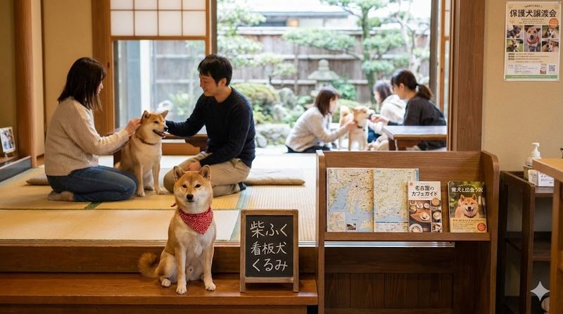 2.名古屋で柴犬に会える人気カフェ5選