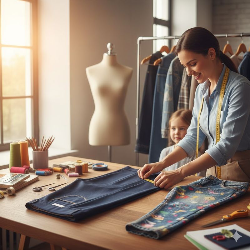 4.ズボンの種類別・丈が短い時の解決策