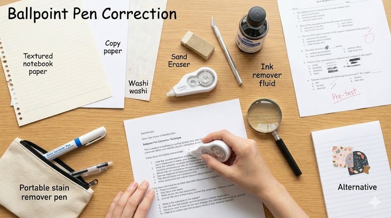 4.ボールペンをきれいに消すためのコツと注意点
