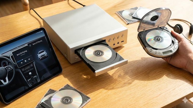 4.対応プレーヤーで8センチCDを聞く方法