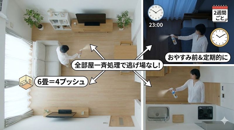 3.ゴキブリムエンダーの正しい使い方