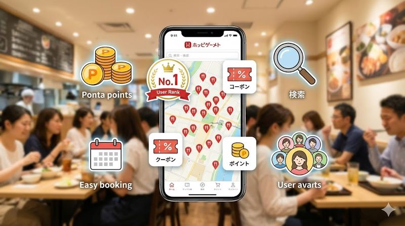 1.ホットペッパーグルメとは?基本情報と特徴