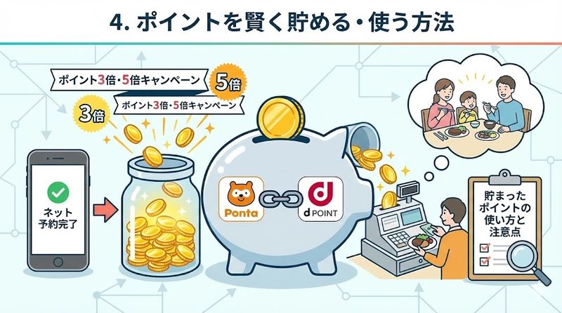 4.ポイントを賢く貯める・使う方法