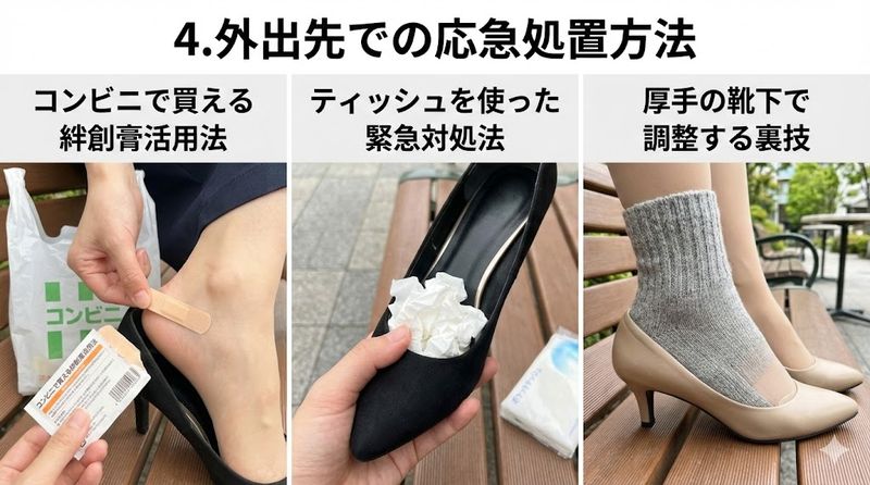 4.外出先での応急処置方法