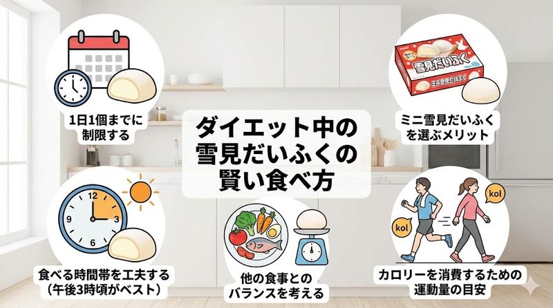 5.ダイエット中の雪見だいふくの賢い食べ方