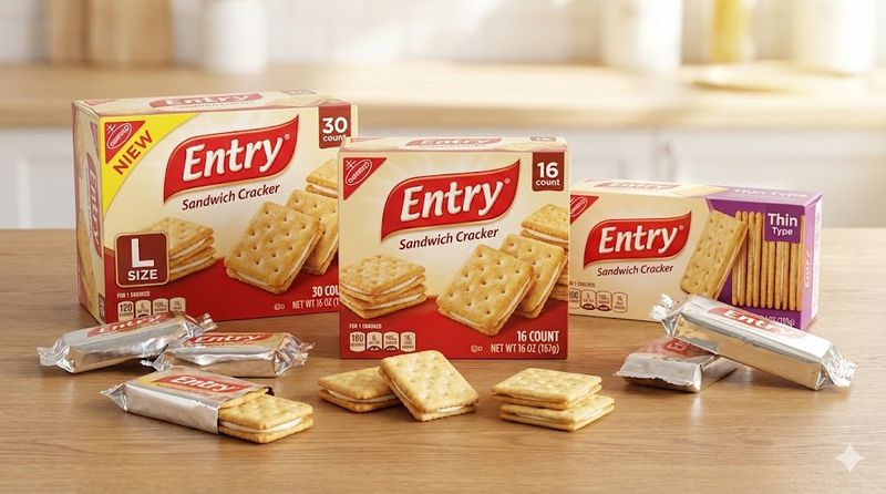 3.エントリお菓子の種類とサイズ展開